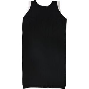 I.N.C Womens 2-Tone Sheath Dress, black, Plus Size, 3X